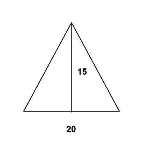 А) если сторону треугольника равны 20 и 35 см. какое максимальное значение может принимать его площа