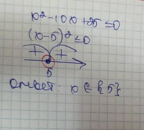 X²-10x+25≤0Решите уравнение​