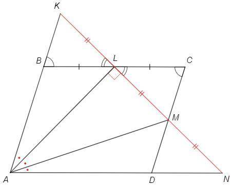 Задача 10. Вершину параллелограмма со- единили с серединами двух его проти- воположных сторон. Могут