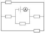 По схеме изображенной на рисунке 17 определите показания амперметра