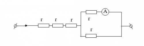 На рисунке показана схема участка электрической цепи по участку ав течет постоянный ток i 4a