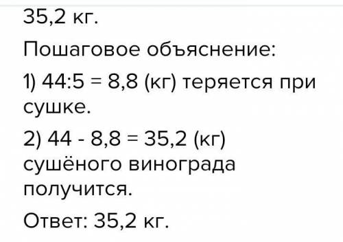 Виноград получается в процессе сушки винограда