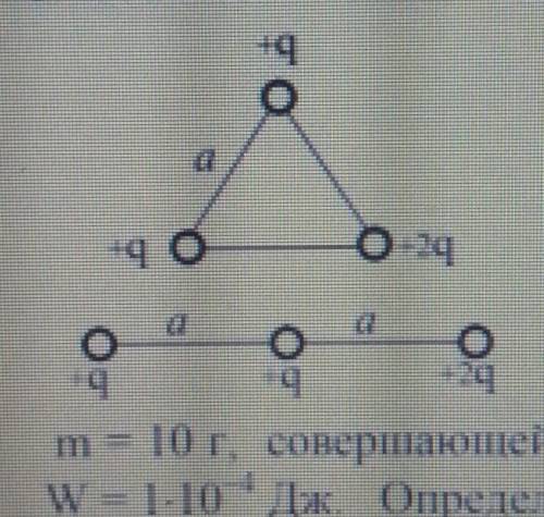 Три точечных заряда