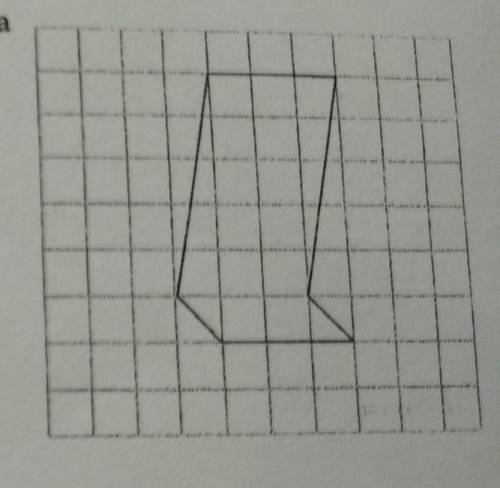 На клеточной бумаге нарисована фигура сторона клетки равна 1 см нарисуй по клеточкам прямоугольник