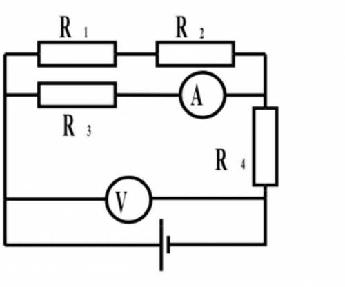 Амперметр показывает силу тока. Схема амперметр вольтметр вольтметр 8b r1 r2 r3. Сила тока вольтметра 3000 ом. Какой ток покажет амперметр в схеме. Какую силу тока показывает амперметр в схеме.
