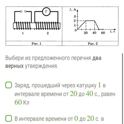 На железный сердечник надеты две катушки как показано на рисунке