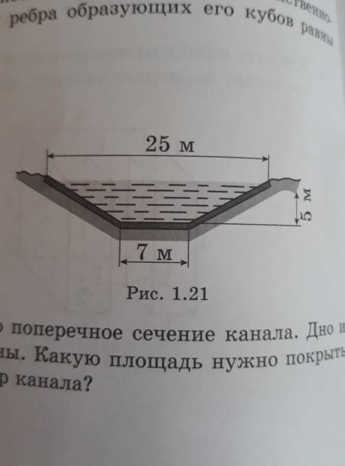 На рисунке изображена поперечная. Площадь сечения канала. Поперечный разрез дна канала. Площадь поперечного сечения одного канала. На рисунке изображено поперечное сечение канала.