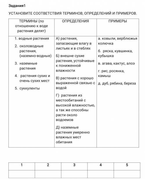 Установите соответствие терминам. Примеры терминов в биологии. Термины по биологии 6 класс с определениями. Термины примеры биология 5 класс. Основные понятия и определения 5 класс биология.