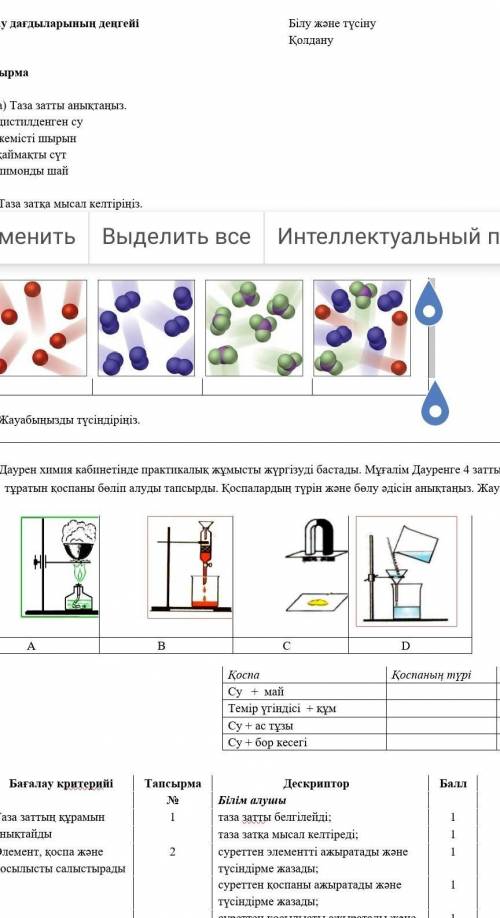 Химия 7 сынып