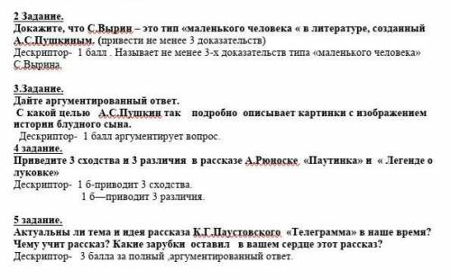 С какой целью пушкин так подробно описывает картинки с изображением этой библейской истории