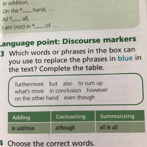 Complete the phrases use. Complete the text. Replace the Words or phrases. Complete the Table with the Words and phrases in the Box. Complete this text with the Words and phrases in the Box.