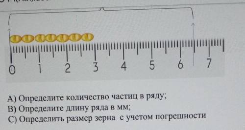 Определите мм. Измерить диаметр зерна. Определите диаметр горошины с учетом погрешности. Длина ряда l мм. Измерь длину иголки в миллиметрах.