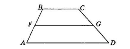 На средней линии трапеции abcd. Трапеция ABCD BC=13. ABCD - трапеция ab=CD=10 CK||ab. В трапеции ABCD ab=8 см BC=см. В трапеции ABCD ab 8 BC 13 CD 10 ad 9 FG средняя линия трапеции найти периметр.