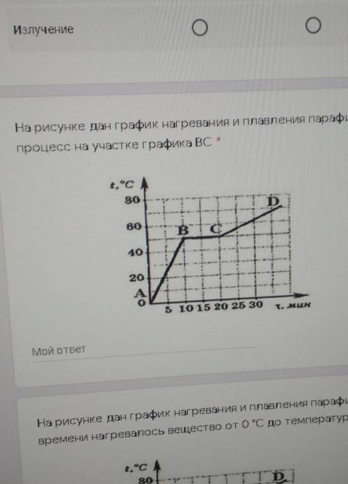 Показать на графике нагревания. График плавления парафина. График нагрева парафина. Процесс плавления парафина на графике. Процессы плавления нагревания на график ЕГЭ.