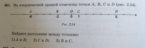 Отметьте и напишите на координатной прямой точки