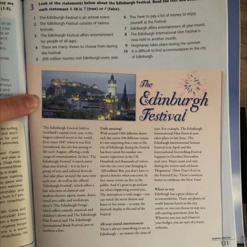 Read again and decide if the statements. Read the text about the Edinburgh and decide if the sentences below are true false текст. Обложку первого Тома «the Edinburgh Review». Read one of the texts a b or c about the Duke of Edinburgh Award and decide.