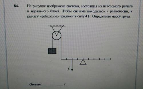 На рисунке изображены блоки и рычаги. На рисунке изображена система состоящая из невесомого рычага. Система состоящая из рычага и блока. На рисунке изображена система состоящая из рычага и блока. На рисунке изображена система из невесомого рычага.