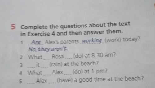 5 complete and answer the questions. Then answer the questions. Complete the questions. Complete the questions and answer them. Задание по английскому complete the questions.