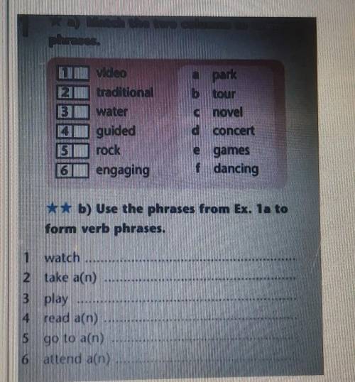 Match the words to form phrases balance