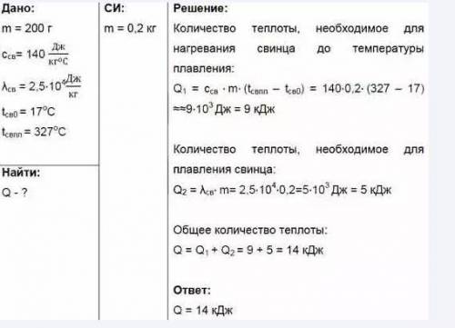 Определи какое количество теплоты необходимо для плавления. Какое количество теплоты потребуется для плавления. Количество теплоты свинца. Какое Кол теплоты потребуется для нагревания. Какое количество теплоты потребуется для плавления 200 г олова.