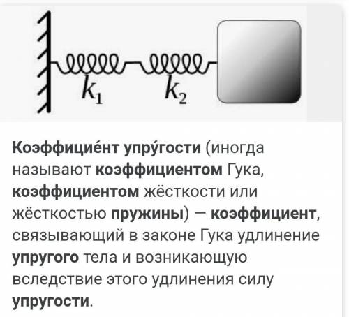 Коэффициент упругости пружины равен. Коэффициент упругости. Коэффициент упругости пружины. Коэффициент упругости обозначение. K коэффициент упругости.