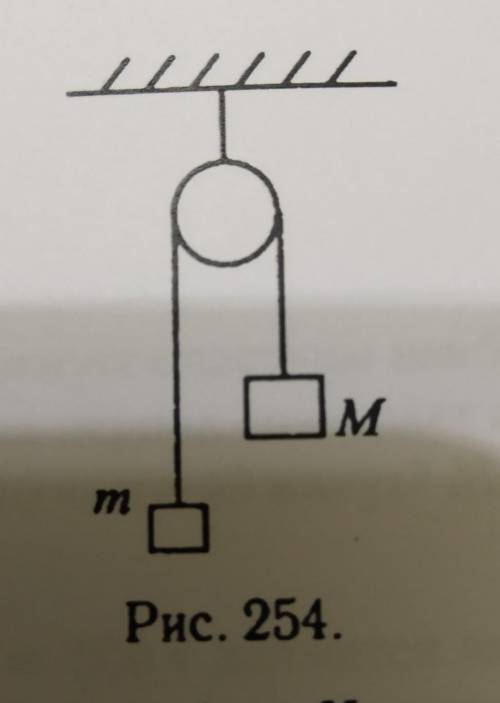 Брусок массой 200 г. Брусок массой 200 г соединен с грузом массой 0,3 кг.