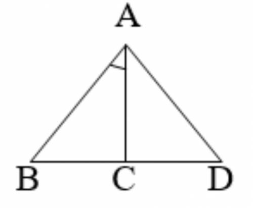 Высота ас. Треугольник ABD cos d = -1/15 ad = 5 bd = 3. Треугольник ad Ховина.