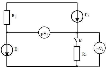 Почему показания вольтметра при замкнутом ключе различны. Определить показания амперметров при r1. Показания вольтметра при разомкнутом Ключе. Определить показания вольтметра. Определить показания вольтметра если ключ разомкнуть.