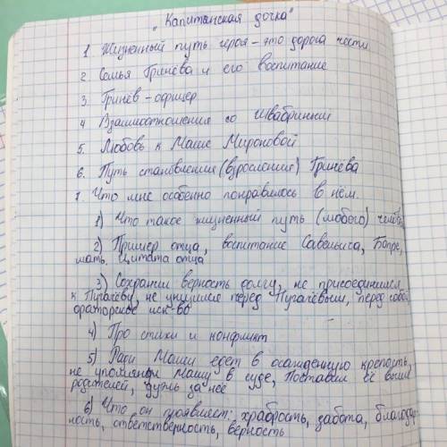 Сочинение капитанская дочка 8 класс становление личности петра гринева по плану вступление