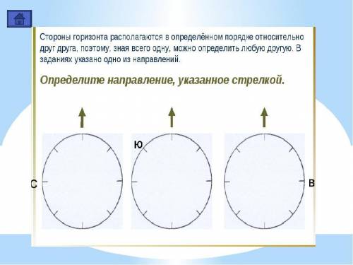 Определи направление стрелки на каждом рисунке. Стороны горизонта задания. Задание определить стороны горизонта. Задания по определению сторон горизонта. Определи направление указанное стрелкой.