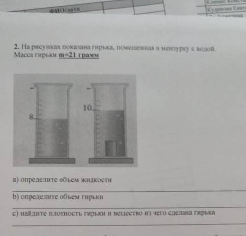 Массы находящихся в мензурках. Определите объем гири с помощью мензурки. Определите массу стальной гирьки погруженной в МЕНЗУРКУ С водой рис.29. Нептун 23 измерил объём шприцем объём. Определите объем 440 грамм цео2.