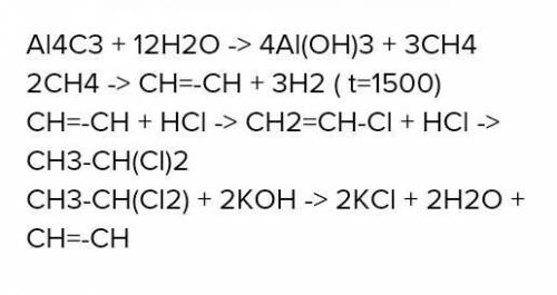 Составьте уравнение реакции схемы превращений cac2 c2h2 c6h6 c6h6cl6