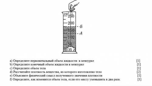 На рисунке изображена мензурка в которую налита вода до уровня