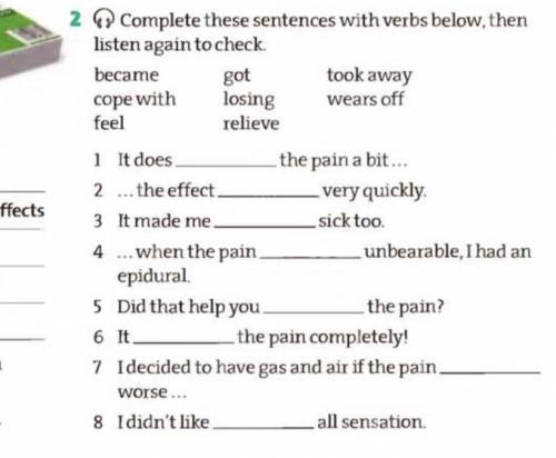 Complete these sentences. Complete these sentences the British Isles. Complete the sentences with the verbs below campaigned destroyed. Complete the questions and them listen to check.