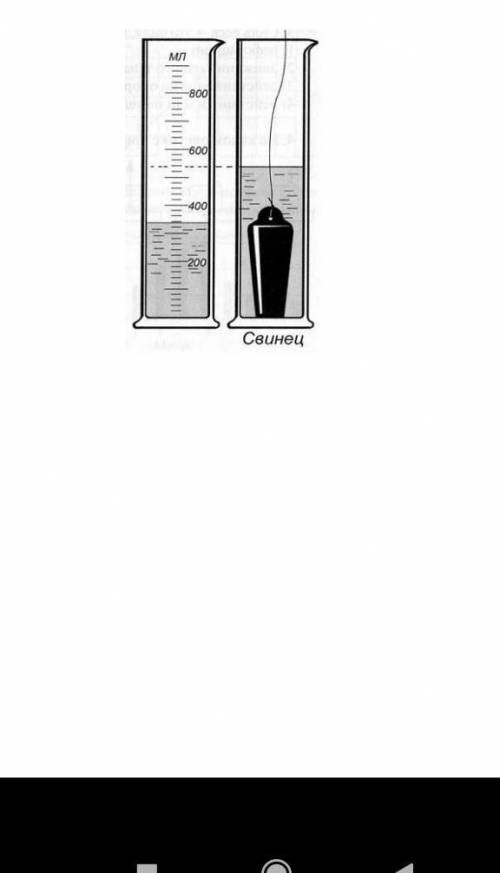 Определите силу тяжести действующую на тело необходимые данные возьмите из рисунка и таблицы свинец