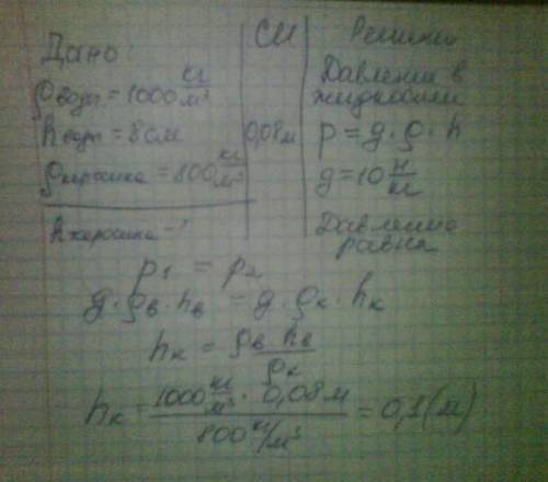 Высота столба в сосуде. Плотность воды 1 г/мл. Высота столба керосина в керосиновой лампе 5 см какое. Высота столба керосина в керосиновой лампе 5 см. Высота столба керосина в керосиновой лампе 5 см какое давление.