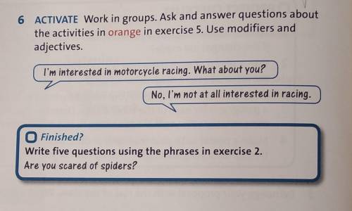 Ask and answer questions using. Ask and answer questions. Work in Groups ask and answer questions about you. Группа activate. Answer the questions about exercise 5.