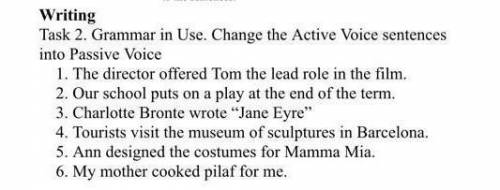 Read the sentences aloud. Change the sentences into the Passive Voice. Change the sentences in the Active Voice into Passive. My husband can help you if you need him Active into Passive.