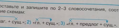 Какие словосочетания соответствуют схеме лист рябины