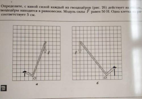 Определи с какой силой