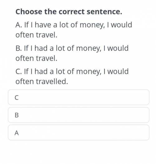 Choose the correct variant ответы