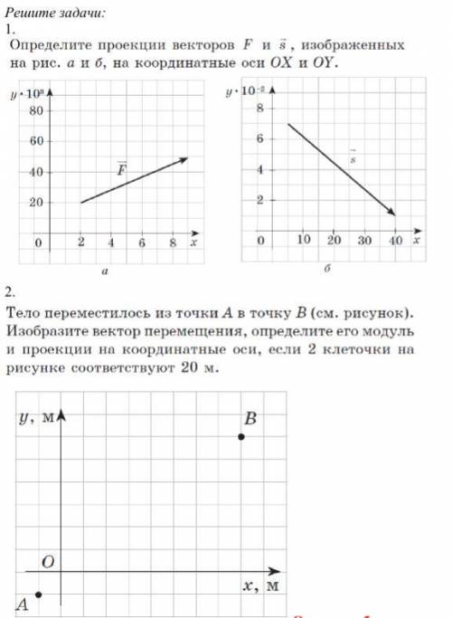 Определите проекцию перемещения на ось ох. Определить проекции векторов. Определите проекции векторов s1 и s2 на оси координат. Определите проекции на координатные оси сил изображённых. Определите проекции векторов а и б на оси ох и ОУ.