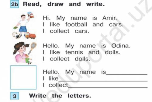 Read draw and write