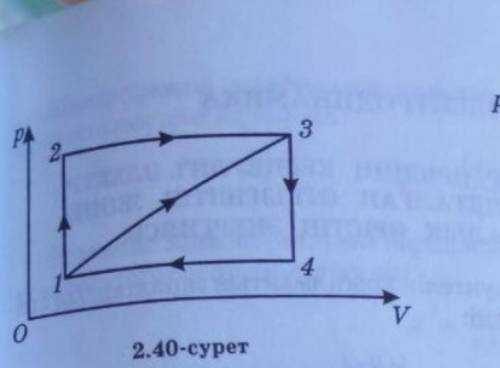 Цикл 1 40. Задачи на нахождение КПД цикла. Коэффициент полезного действия цикла 1-2-3-4-1 равен 40. КПД 1-2-3-4-1 1-3-4-1. Найдите КПД цикла 1-4-2-1.