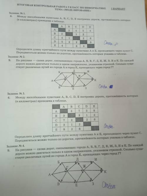 Решение информатики онлайн по фото